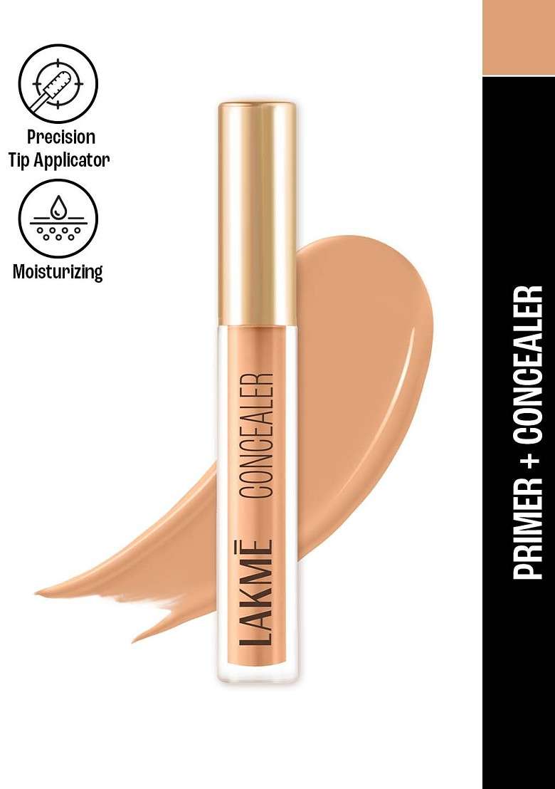 Lakme 9To5 Powerplay Hydrating Priming Concealer With Built In Primer 5 4Ml 20 Nude - Indya