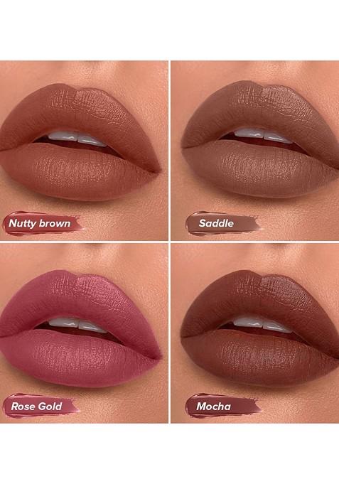 Coloressence Set Of 5 Waterproof Liquid Lipstick Ml Each Dawn To Dusk