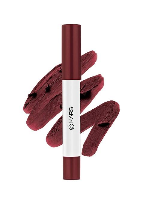 Mars Cloud Kiss Soft Matte Longlasting Lip Crayon With Corn Rice Starch Plum Breeze 10