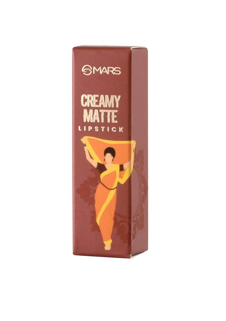 Mars Creamy Matte Ultra Pigmented Bullet Lipstick 3 2G Love Lavani 13 - Indya