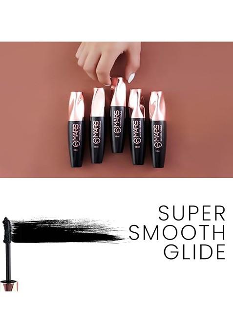 Mars 16 Shade Eyeshadow Palette With Smudge Proof Mascara M01 Kajal 01