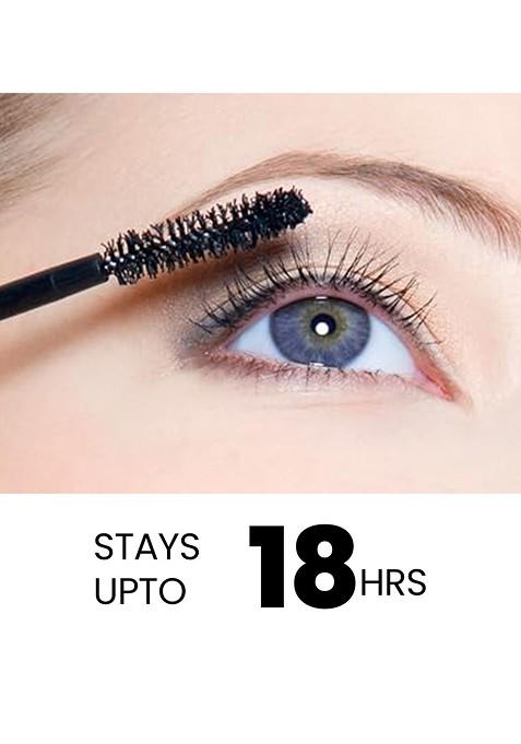 Mars 16 Shade Eyeshadow Palette With Smudge Proof Mascara M01 Kajal 01