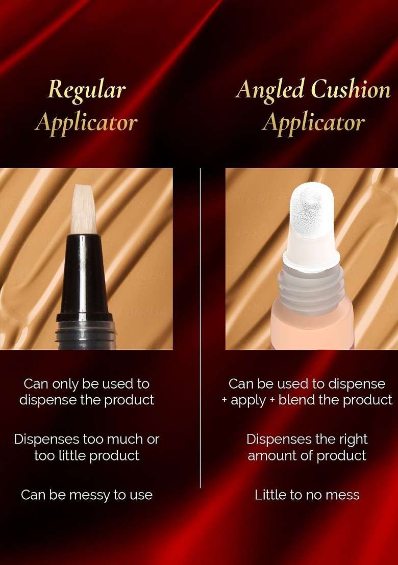 Faces Canada 3 In 1 Flawless Matte Long Lasting Hydrating Concealer 8G Caramel - Indya