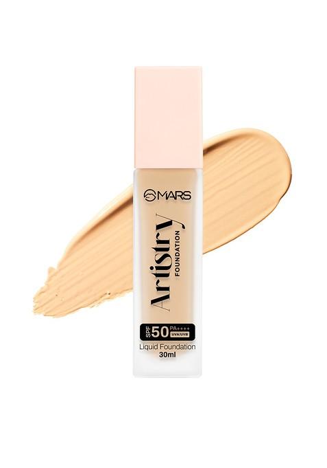 Mars Artistry Spf50 Pa Liquid Foundation 30 Ml Butter Scotch 05