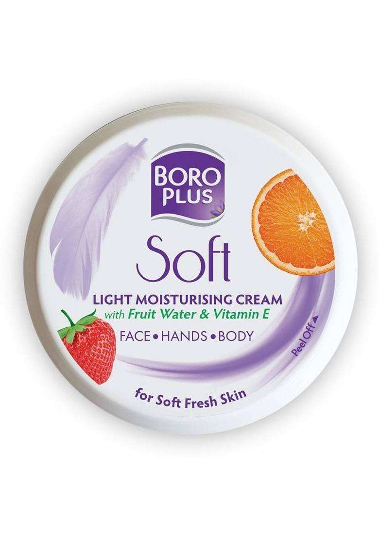 Boroplus Soft Light Moisturising Cream & Non-Sticky|Provides 24 Hour Moisturisation (300 Ml) - Indya