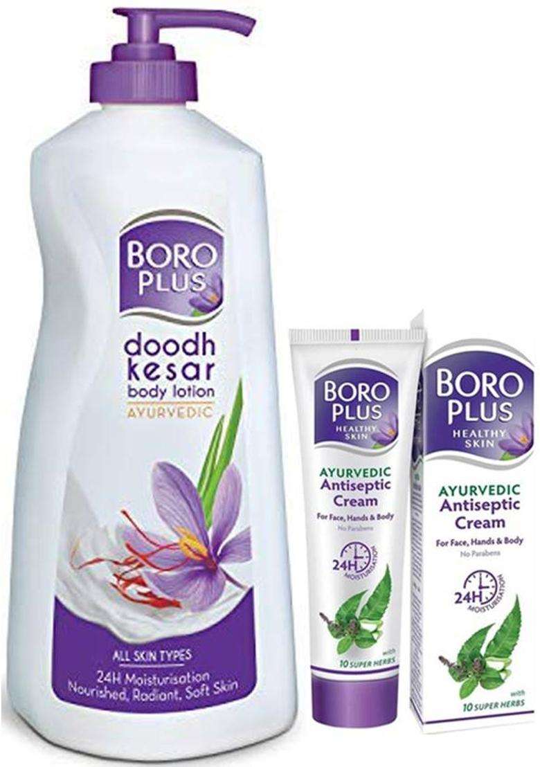 Boroplus Body Lotion Moisturisation Ayurvedic Lotion, Vit E Antiseptic Cream (419 Ml) - Indya