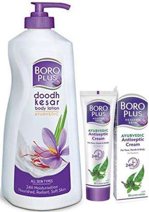 Boroplus Body Lotion Moisturisation Ayurvedic Lotion, Vit E Antiseptic Cream (419 Ml)