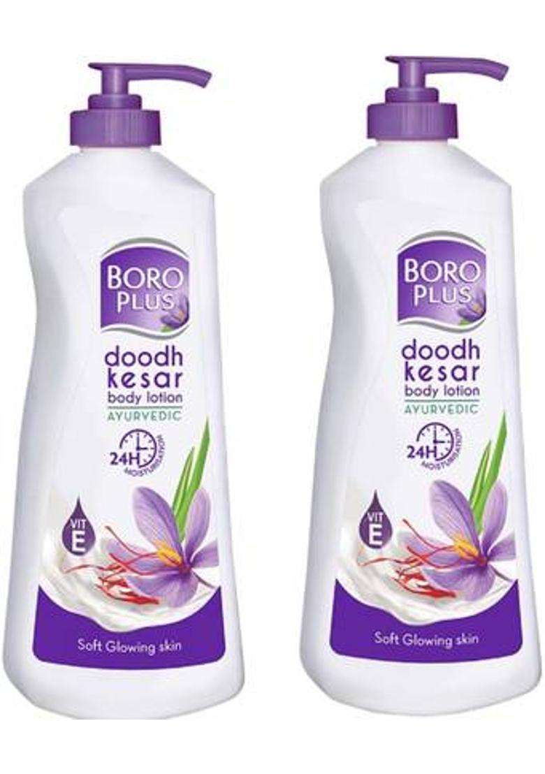 Boroplus Doodh Kesar Body Lotion (300Ml) With Buy 1 Get Offer Combo Of - (600 Ml) - Indya
