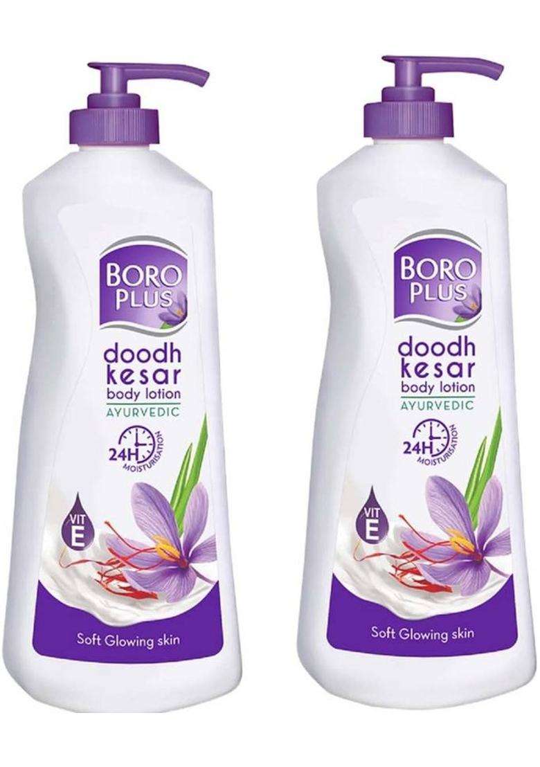 Boroplus Doodh Kesar Body Lotion (300Ml) With Buy 1 Get Offer Combo Of - (600 Ml) - Indya