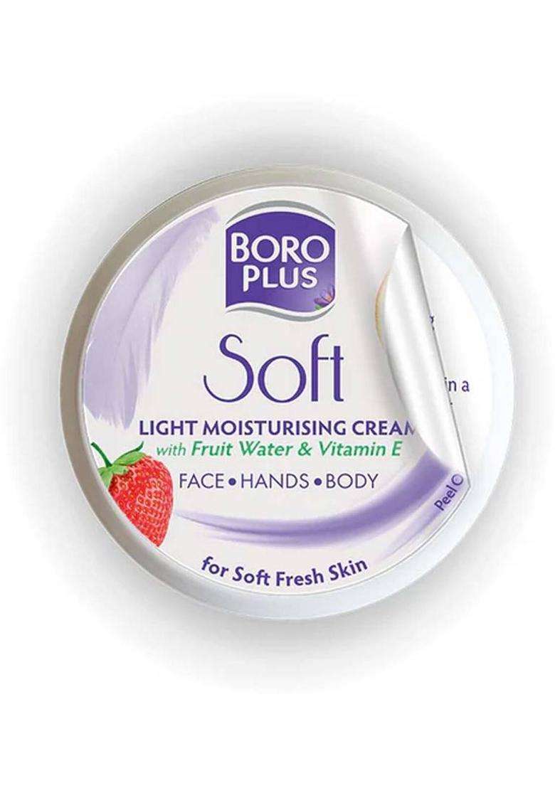 Boroplus Soft Light Moisturising Cream Vitamin E For Fresh Skin Pack Of - 100Ml X 1 (100 Ml) - Indya