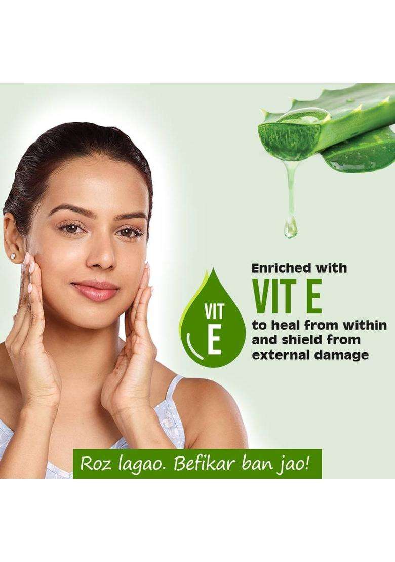 Boroplus Organic Aloe Vera Gel With Niacinamide & Vitamin E (250 Ml) - Indya