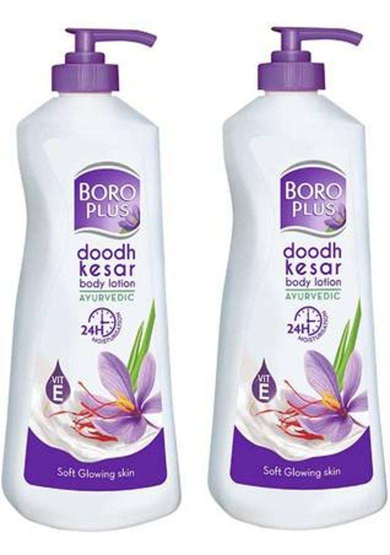Boroplus Ayurvedic Doodh Kesar Body Lotion (800 Ml) - Indya