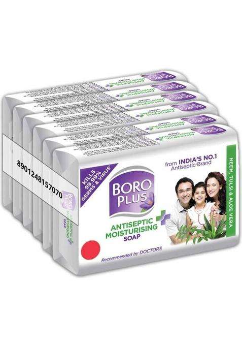 Boroplus Neem Tulsi Aloe Vera Shop 6*125Gm (6 G)