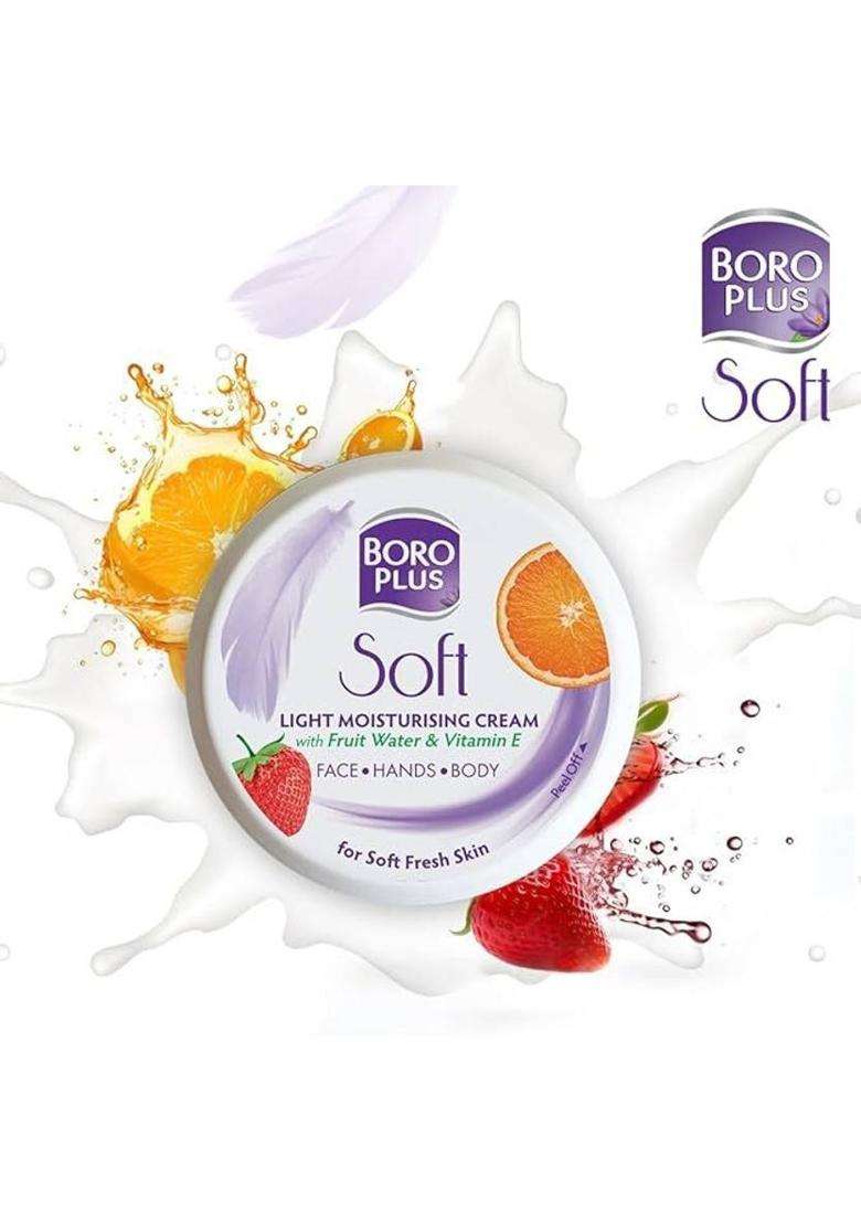 Boroplus Soft Cream + Antiseptic | Non-Sticky Formula 300G (300 G) - Indya