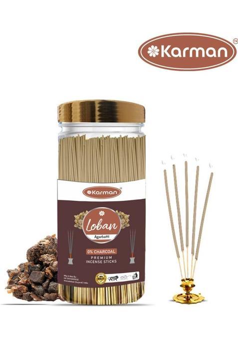 Karman Loban Laxury Premium Agarbatti Dhoop Stick 400 Gms (225 Units, Set Of 1)
