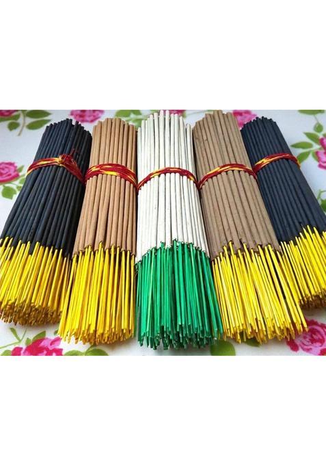 Dmlpbp Trendy Guggal, Loban,Fancy 80Gm Pack Of 5In1 Agarbatti/Incense Sticks Fragrance Loban (400 G, Set 5)