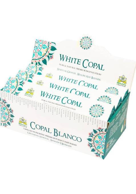 Himalaya Incense White Copal Premium Agarbatti Stick For Everyday Pooja & Prayers Use Copal, | Aroma Fragrance Sticks |, 15 Gm Each (15 G, Set Of 12)