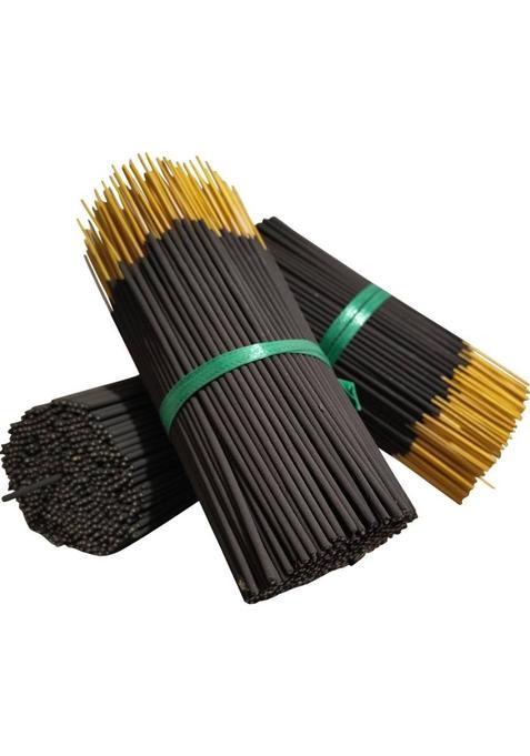 Baanke Bihari Agarbatti Mogra Black For Pooja Low Smoke And Zero Charcoal Premium Premium Fresh Fragrance (250 G Set Of 1)