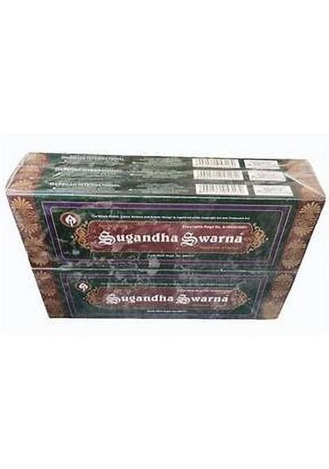 Darshan International Arvm Box Pack Of 6 (40 Sticks Each) Aparanji'S Sugandha Swarna Agarbatti Scented Units, Set 6)
