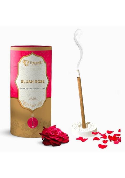 Essenstic 100% Natural Dhoop Sticks | Special Navratri & Gudi Padwa Rose (100 G, Set Of 1)