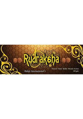 Balaji International Hand Rolled Masala Agrbatti Pack Of 2 Flora Rudraksha (200 Units Set 2)