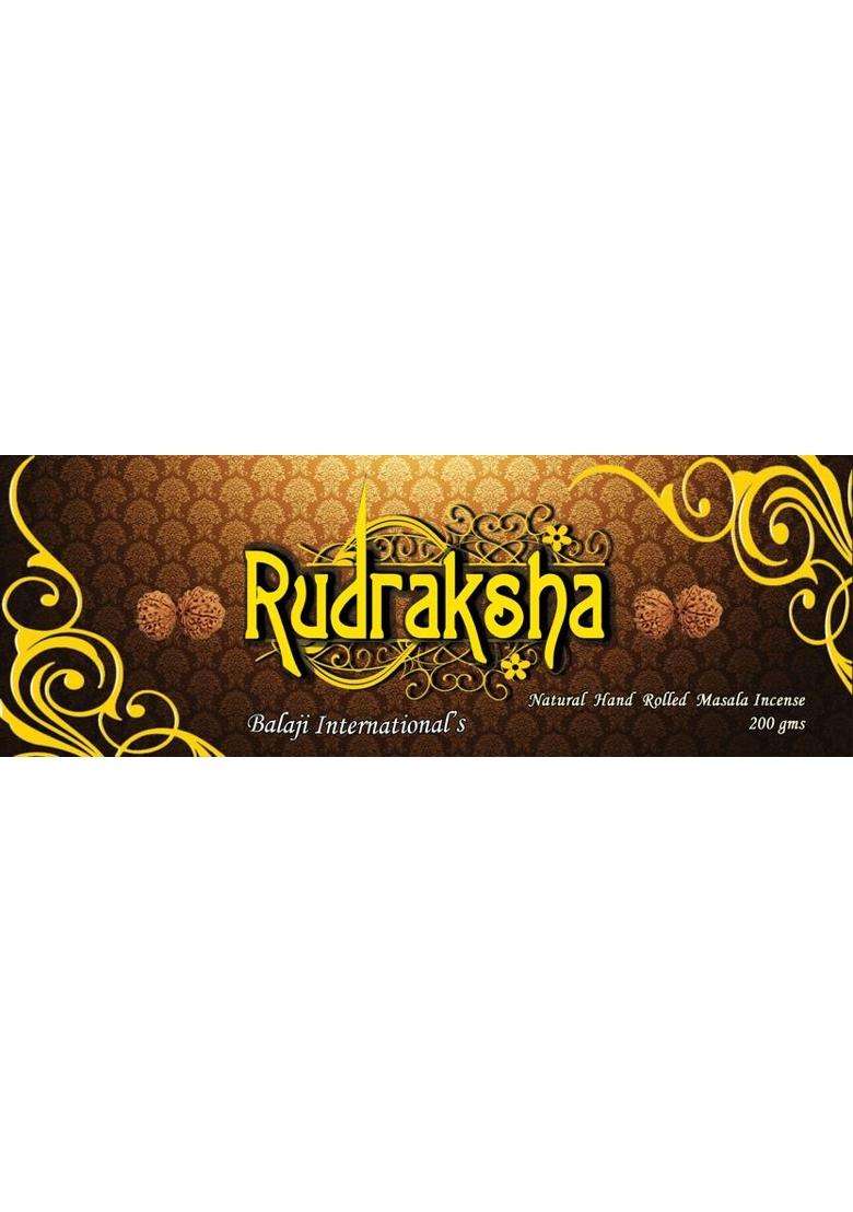 Balaji International Hand Rolled Masala Agrbatti Pack Of 2 Flora Rudraksha (200 Units Set 2) - Indya