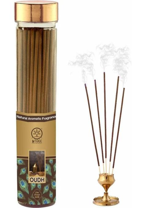1 Tree Oudh Agarbatti Sticks-Agarbatti For Pooja-Incense Sticks-Low Smoke-Agarbatti (100 G, Set Of 1)
