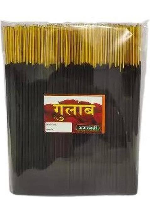 Dharmik Collection Incense Sticks - Agarbatti Fragrance Rose (500 G Set Of 1)