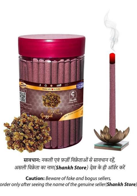 Aereo Guggal Dhoop Stick (Incense Stick) Pack Of 100 Gram Fragrance (100 G Set 1)