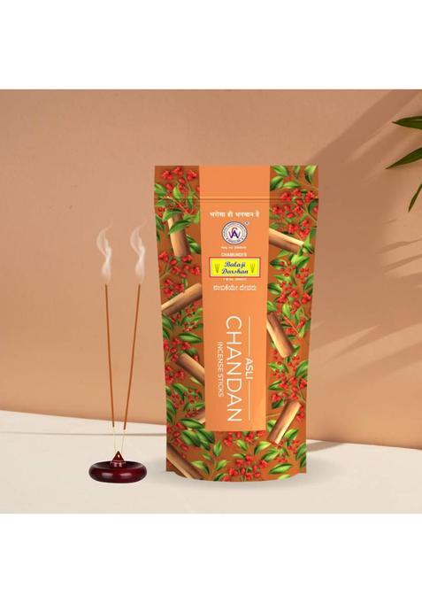 Balaji Darshan Chandan Fragrance Agarbatti For Divine & Special Puja Experience Festivals (300 G Set Of 3)