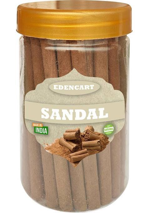 Edencart Sandalwood Fragrance Dhoop Stck With Holder For MeditationPuja & Sacred Rituals Chandan (100 G Set Of 1)