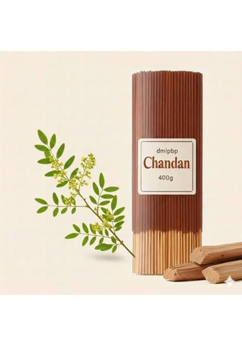 Dmlpbp Chandan Agarbatti Sticks Incense Stick For Pooja Items Fragrance (400 G Set Of 1)