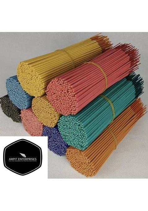 Arpit Enterprises Mix Flever Agarbatti ( Incense Stick ) 400Gm Rose Mogra Pineapple Jigar Lavender (400 Units Set Of 5)
