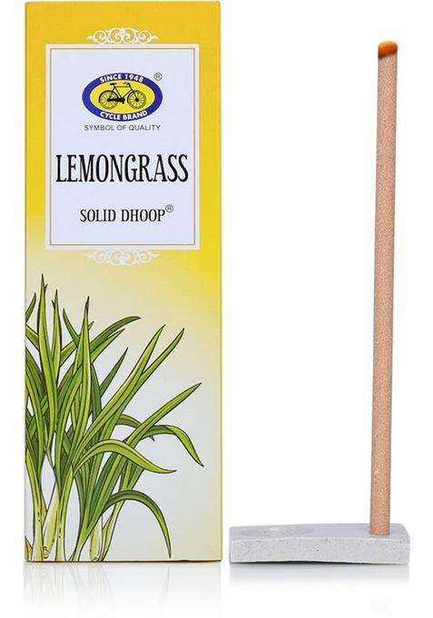 Cycle Pure Lemongrass Bambooless Dhoop Stick 6 Inch 50 Sticks Pack Fragrance (50 Units Set Of 1)