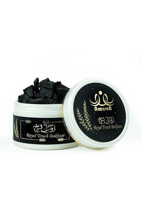 Noorson Bakhoor Royal Touch Premium Quality 40 Grams Musk, Sandal, Amber, Agarwood (40 G, Set Of 1)