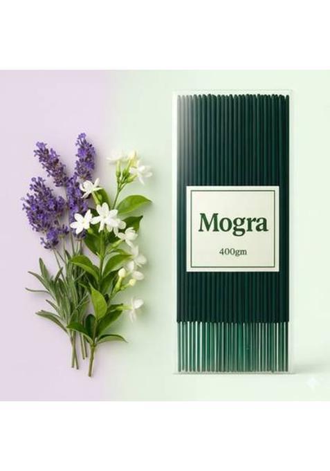 Dmlpbp Mogra Agarbatti Sticks | Incense Stick Premium For Pooja Items Fragrance (400 G, Set Of 1)