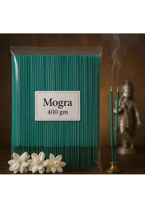 Mayamic Care Premium Quality Mogra Agarbatti Long-Lasting Natural Incense Sticks For Puja (325 Units Set Of 1)