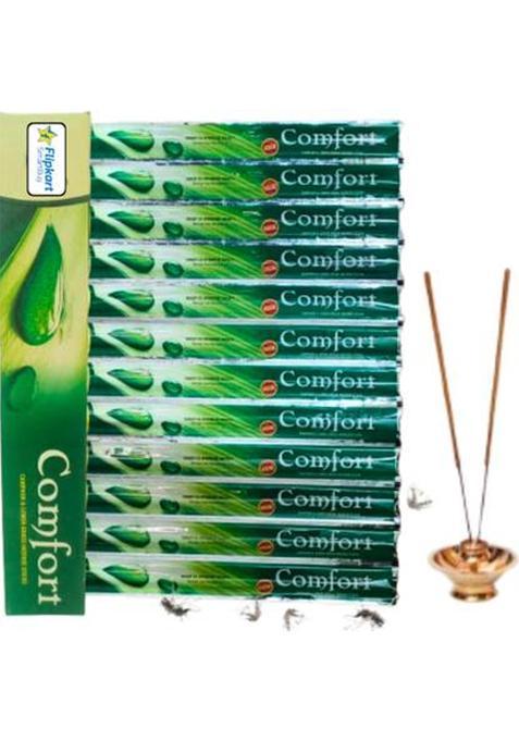 Flipkart Smartbuy 120 Comfort Mosquito Killer Incense Sticks Citronella, Net Bat Sticks, Lemongrass (120 Units, Set Of 1)