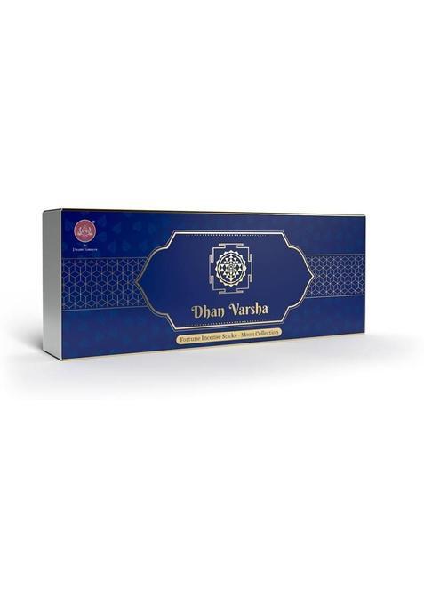 Jpsr Prabhu Shriram Dhan Varsha Moon Collection Low Smoke Luxury Incense Sticks Nature Inspired Fragrance (100 Units, Set Of 1)