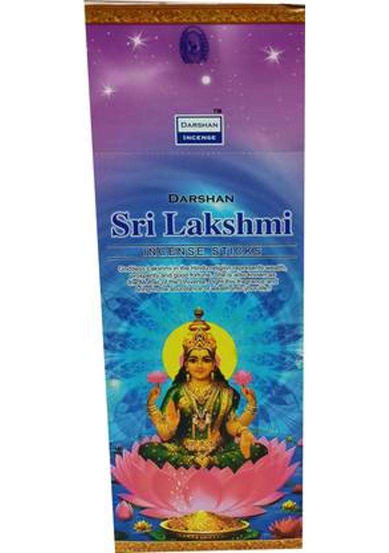Quickcollection Incense Sticks Variety Pack For Puja Meditation Agarbatti277 Sri Lakshmi (75 Units Set Of 1) - Indya