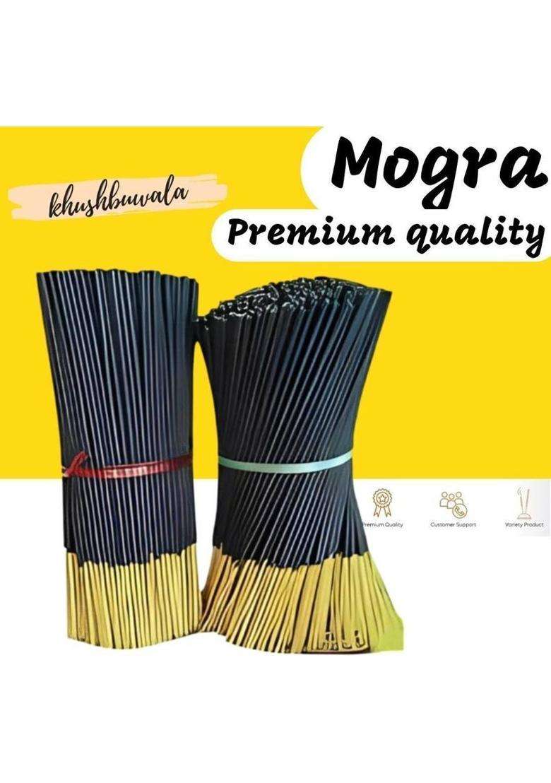 Arovedika New2G Black Godsun Mogra Premium Agarbatti Agarbatti Low Smoke & Light Fragrance 110+ Sticks (180 Units Set Of 1) - Indya