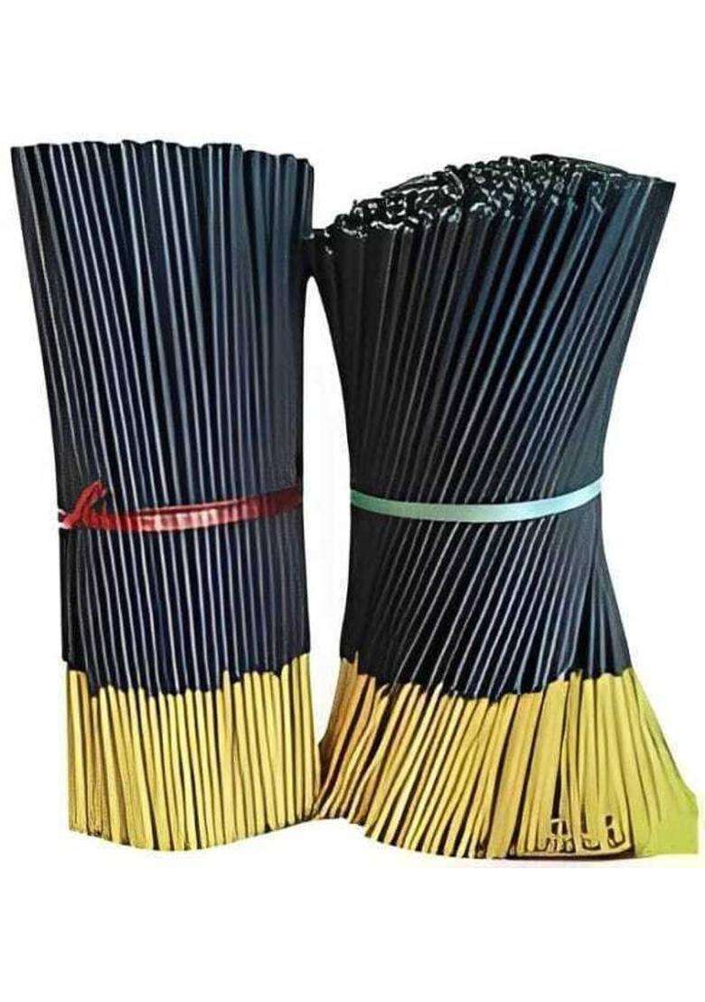 Arovedika New2G Black Godsun Mogra Premium Agarbatti Agarbatti Low Smoke & Light Fragrance 110+ Sticks (180 Units Set Of 1) - Indya
