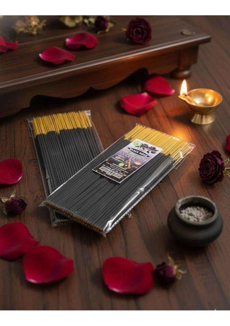 Tulsi Surya Agarbatti Natural Rose Incense Sticks Floral & Refreshing Aroma Long Burning Fragrance (250 G Set Of 1) - Indya