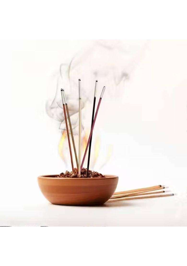 Bs.Selaro Chandan Agarbatti 400G Premium Quality Sandalwood Incense Sticks For Puja (400 G Set Of 1) - Indya