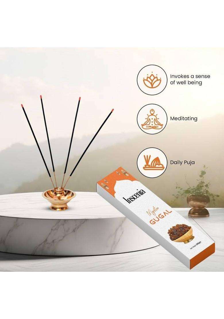 Inscenia Mystic Gugal Inscense Stick 200 Gms (200 G Set Of 1) - Indya
