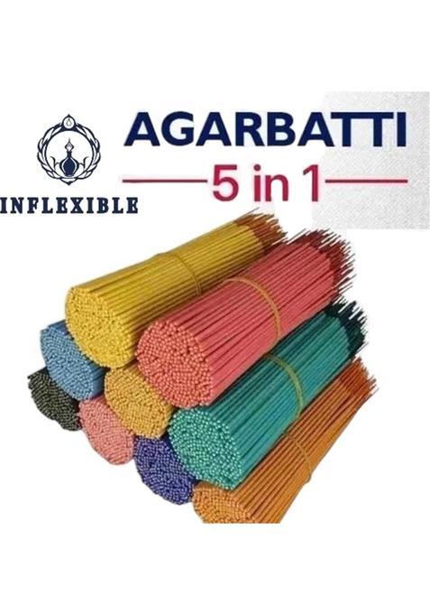 Inflexible Premium 250Gm Kaashi Dhoop MograGarden PineappleLoban Agarbatti Mogra Pineapple Loban Kaashidhoop Garden (250 G Set Of 5)