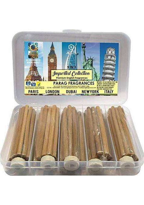 Parag Fragrances Guggal Dhoop Sticks/Frankincense Batti Grade-1 Jar Long Lasting Perfume Air Purification And Meditation (200 G Set Of 1)