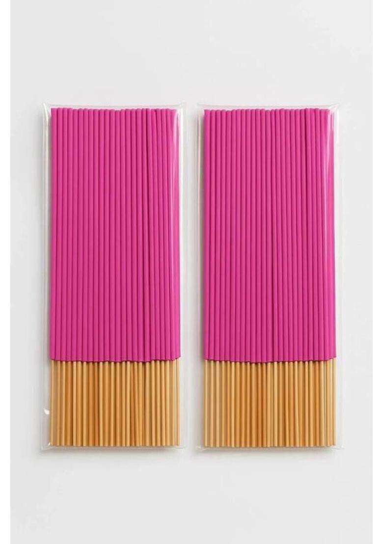 Agarbatti Premium Rose Scented Incense Stick Long -Lasting Floral Fragrance Pack Of 2 (1 Units Set 2) - Indya