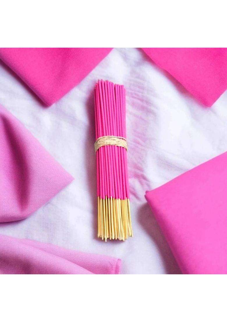 Agarbatti Premium Rose Scented Incense Stick Long -Lasting Floral Fragrance Pack Of 2 (1 Units Set 2) - Indya