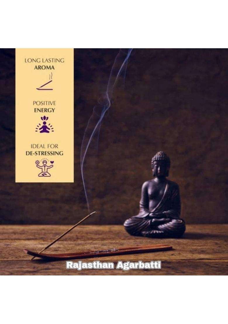 Rajasthan Agarbatti Kapoor ( 1 Kg ) Pure (700 Units Set Of 1) - Indya